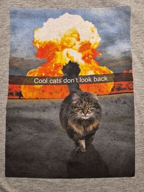 Cool Cats Don't Look Back Tee Shirt